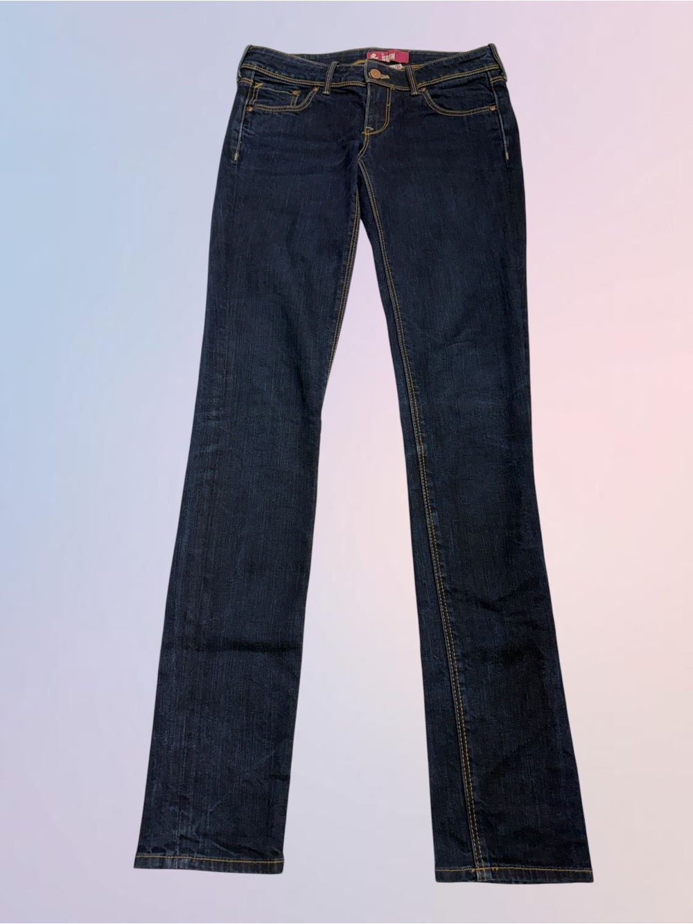 H&M Women’s 27 LONG SQIN Blue Jeans